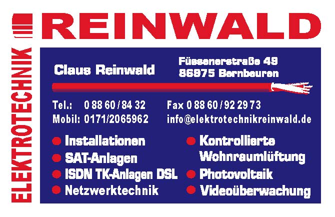 Logo Elektrotechnik Reinwald